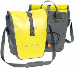 Vaude - Aqua Front - Paire De Sacoches Vélo Pour Roue Avant -Pas Cher Le Vélo Branché Magasin Vaude Aqua Front pour Velo electrique bleu dos 3840x2160