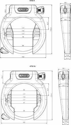 ABUS - Antivol De Cadre 4750 X / XL 6 ABUS - Antivol De Cadre 4750 X / XL -Pas Cher Le Vélo Branché Magasin abus antivol cadre 4750 x xl 3 3840x2160