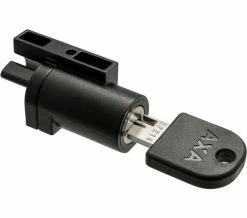 Axa - Serrure Pour Support Shimano BM-E8030 (batteries BT-E8035, BT-E8035-L, BT-E8036)