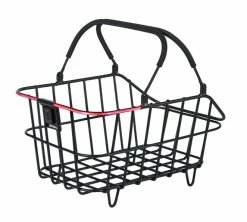 Basil - Panier Vélo Avec LED Intégrées - Cento Alu Multi System Nordlicht