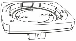 Bosch EBike - Plaque De Montage Pour écran Intuvia 100 Smart System