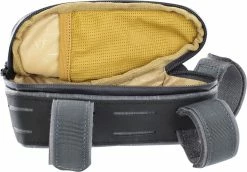 Evoc - Sacoche De Cadre 0,7 L - Bikepacking -Pas Cher Le Vélo Branché Magasin evoc sacoche de cadre 700 ml gris ouverte 3840x2160