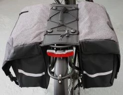 Giant - Sacoches Double Pour Vélo électrique Avec Système De Fixation MIK (grand Format) -Pas Cher Le Vélo Branché Magasin giant sacoche velo double grand format 3 3840x2160