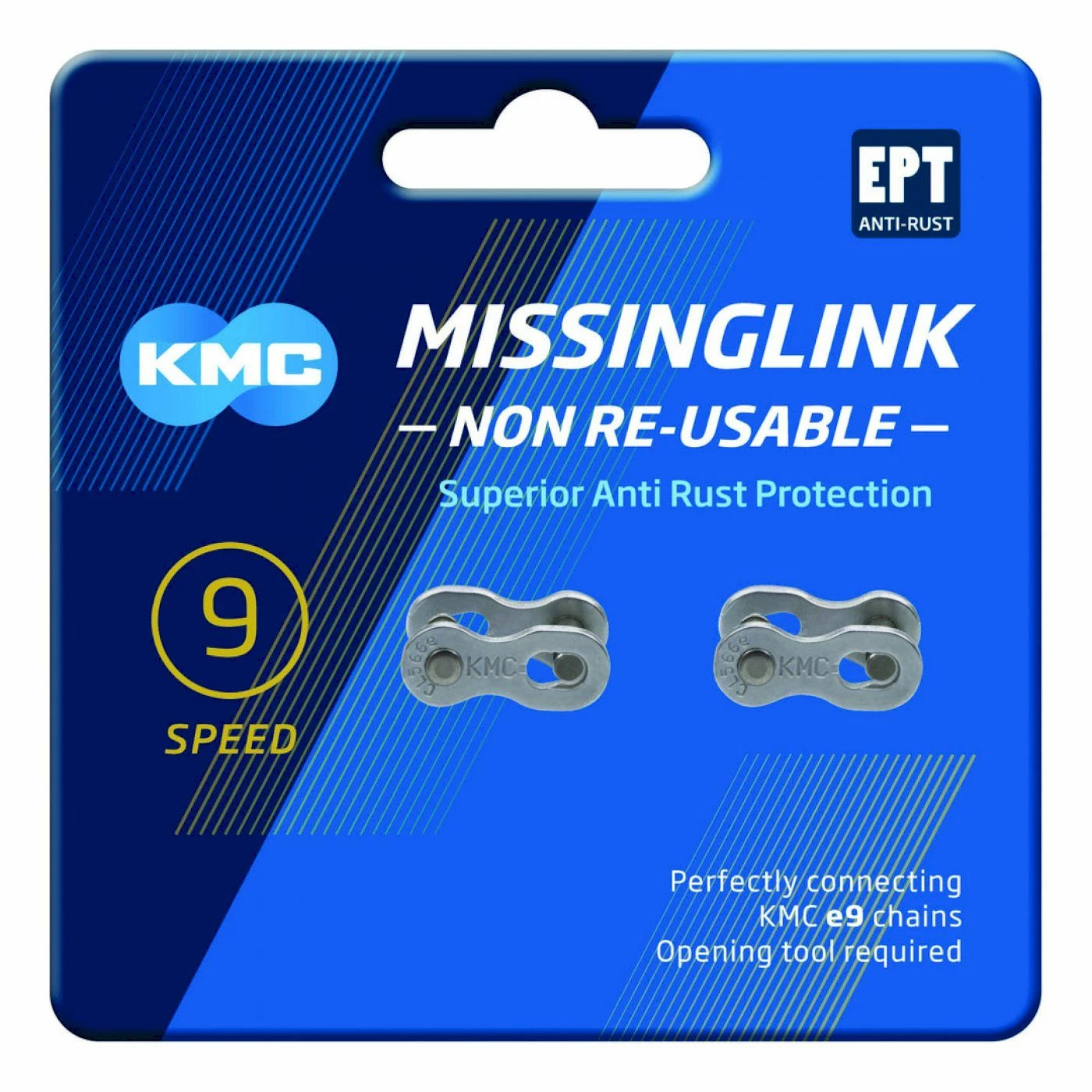 KMC - MissingLink Attache-rapide E9 EPT 1 KMC - MissingLink Attache-rapide E9 EPT