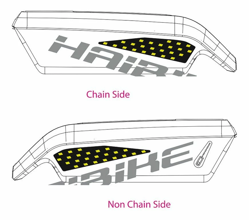 Haibike SDURO - Autocollant Pour Batterie De Cadre Bosch Powerpack 2018 1 Haibike SDURO - Autocollant Pour Batterie De Cadre Bosch Powerpack 2018