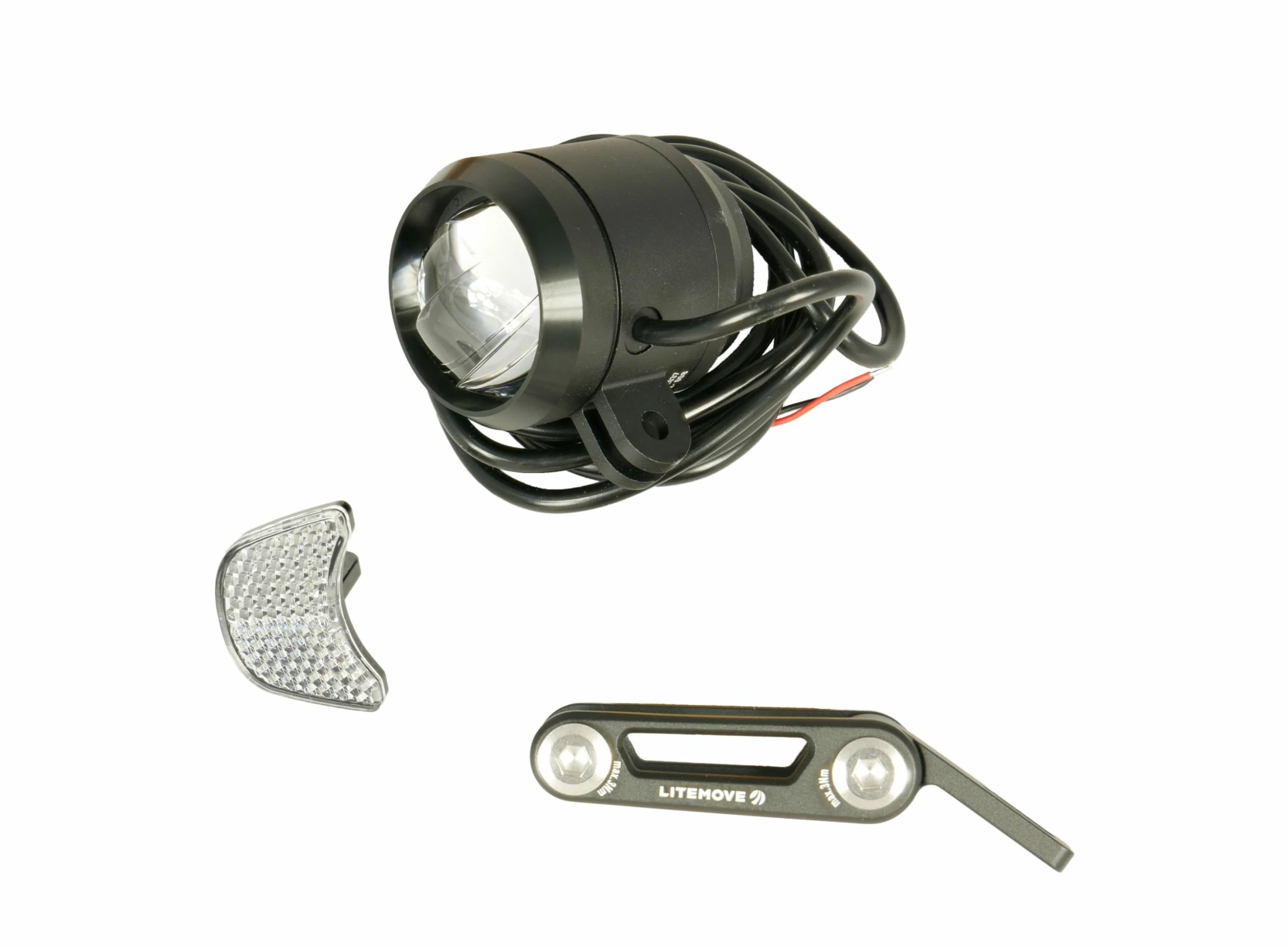 Litemove - SE-150 - Eclairage Avant Pour Vélo électrique - 150 Lux 3 Litemove - SE-150 - Eclairage Avant Pour Vélo électrique - 150 Lux – Image 3