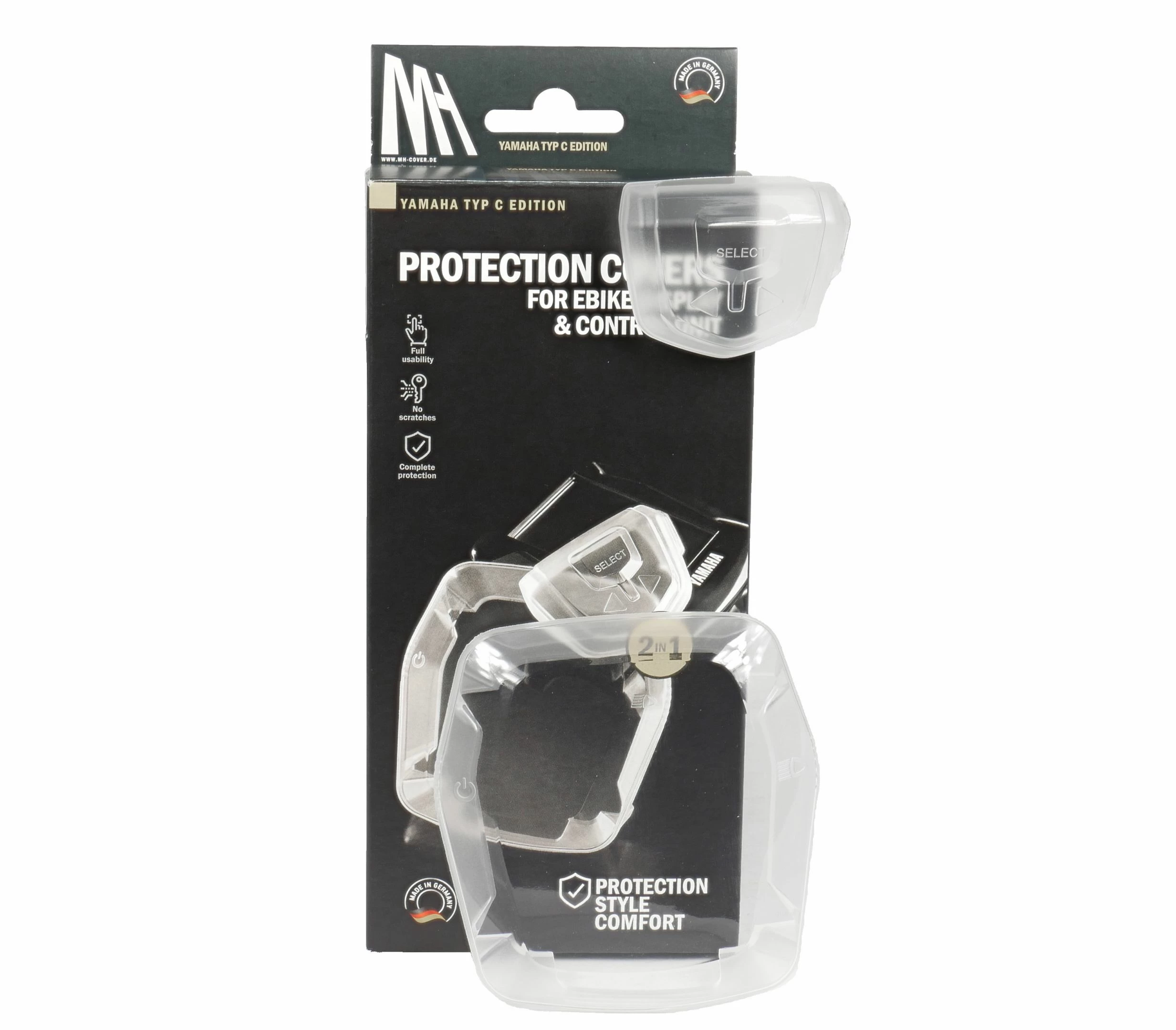 MH Cover - Coques Pour écran Yamaha Display C & Commande Au Guidon 1 MH Cover - Coques Pour écran Yamaha Display C & Commande Au Guidon