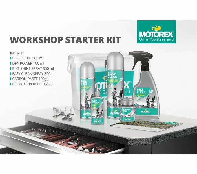 Motorex - Workshop Starter Kit - Kit De Démarrage Pour Atelier 1 Motorex - Workshop Starter Kit - Kit De Démarrage Pour Atelier