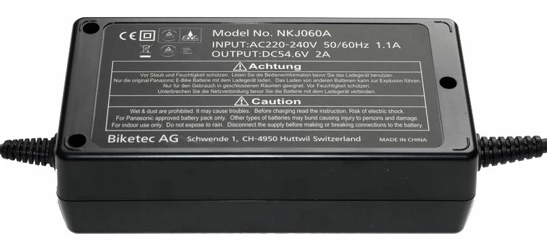 Panasonic - Chargeur Standard - 46,8 / 47 / 48 Volt, 8,8 - 12Ah 3 Panasonic - Chargeur Standard - 46,8 / 47 / 48 Volt, 8,8 - 12Ah – Image 3