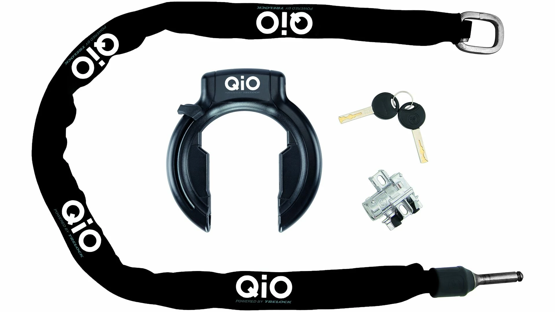 Qio Bikes Qio - Set Antivol Trelock RS 480 1 Qio Bikes Qio - Set Antivol Trelock RS 480