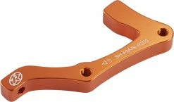 Reverse Components Reverse - Adaptateur De Frein Shimano PM 203 Mm Pour Cadre IS -Pas Cher Le Vélo Branché Magasin reverse adaptateur frein shimano arriere pm 203 mm cadre is orange 3840x2160