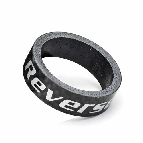 Reverse Components Reverse - Entretoise De Direction Carbone 10mm / 5mm 1 1/8" (noir) 1 Reverse Components Reverse - Entretoise De Direction Carbone 10mm / 5mm 1 1/8" (noir)