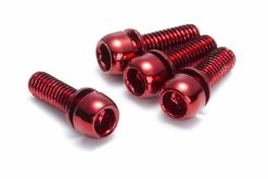 Reverse Components Reverse - Set De 4 Vis Pour étrier De Freins - M6x18mm -Pas Cher Le Vélo Branché Magasin reverse set 4 vis etrier frein m6 18 mm rouge 3840x2160