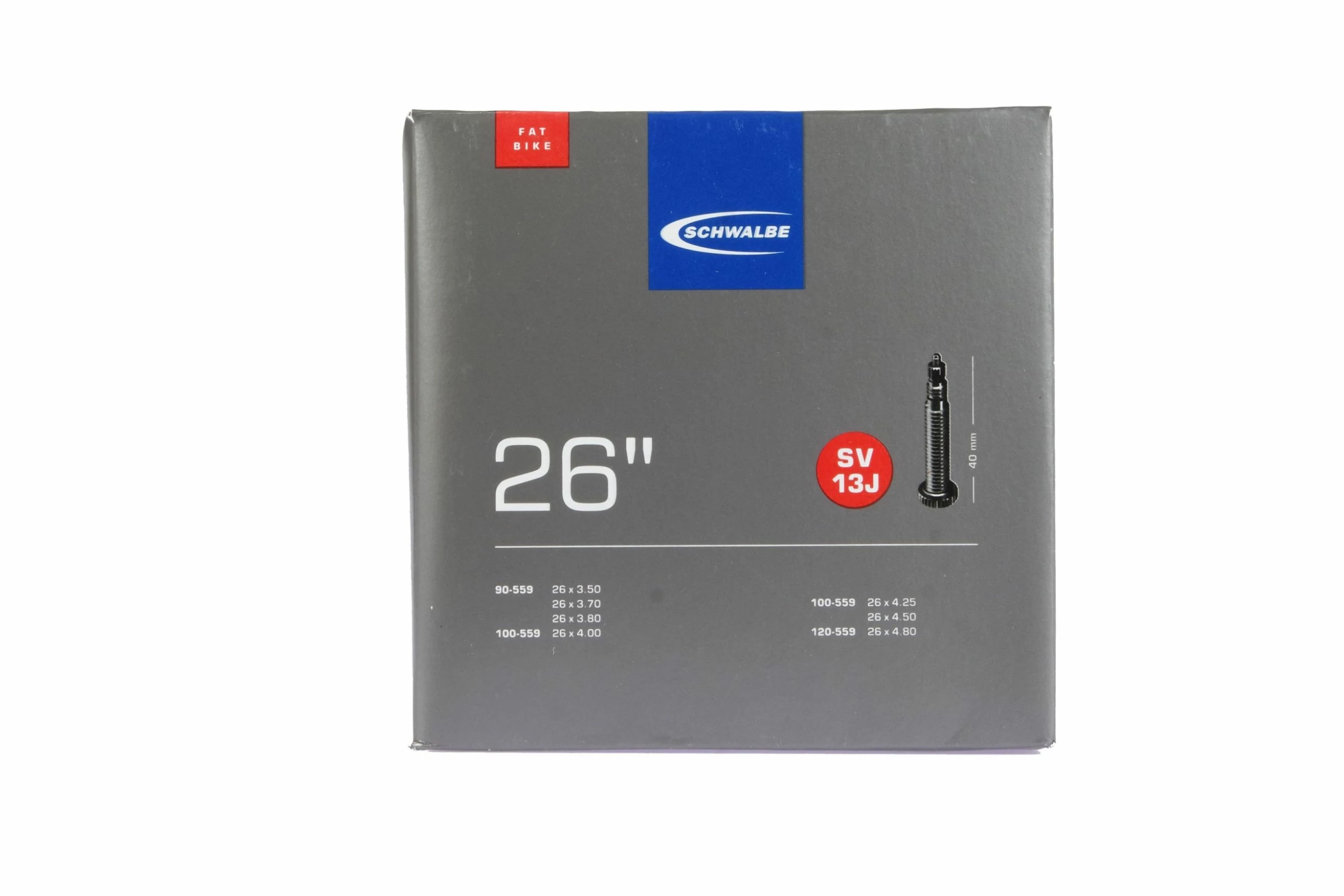 Schwalbe - Chambre à Air Pour Fatbike SV13J 26" 1 Schwalbe - Chambre à Air Pour Fatbike SV13J 26"