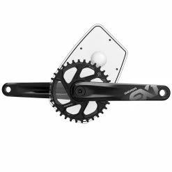 Flyer Sram - Paire De Manivelles EX1 ISIS Noir -Pas Cher Le Vélo Branché Magasin sram e e bike crank set ex1 isisis black example 2 3840x2160