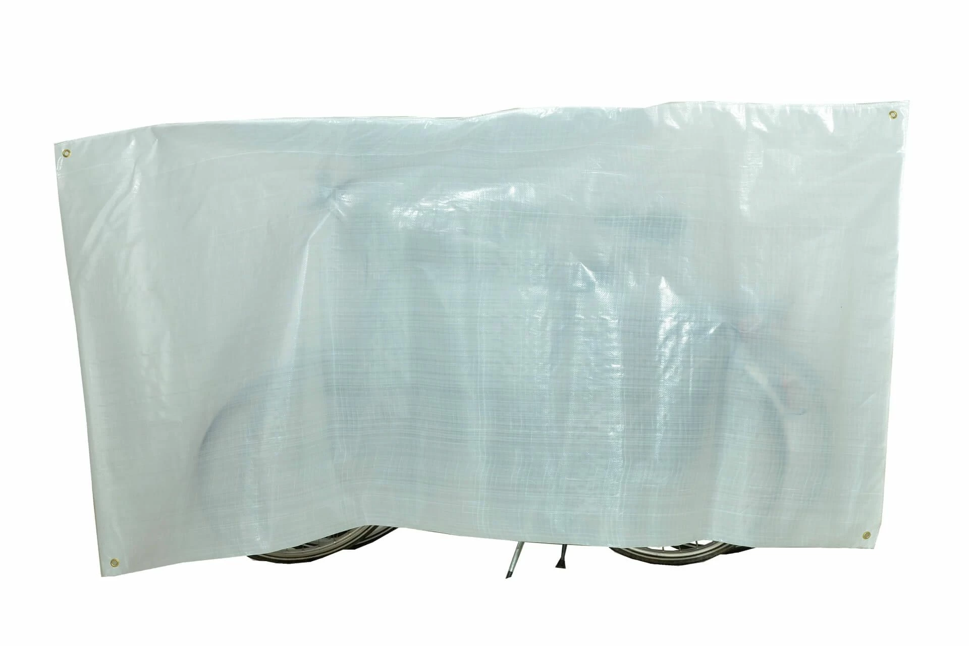 VK - Housse De Protection Pour Deux Vélos - Avec Oeillets & Cordelettes 1 VK - Housse De Protection Pour Deux Vélos - Avec Oeillets & Cordelettes