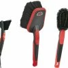 Zefal - Set De 3 Brosses Pour Nettoyage Vélo
